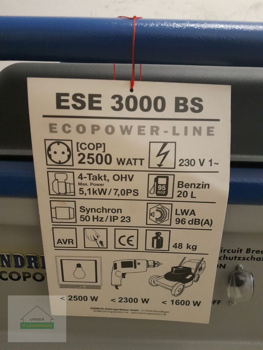 Stromgenerator del tipo Endress ESE 3000, Vorführmaschine en Schlitters (Imagen 2)