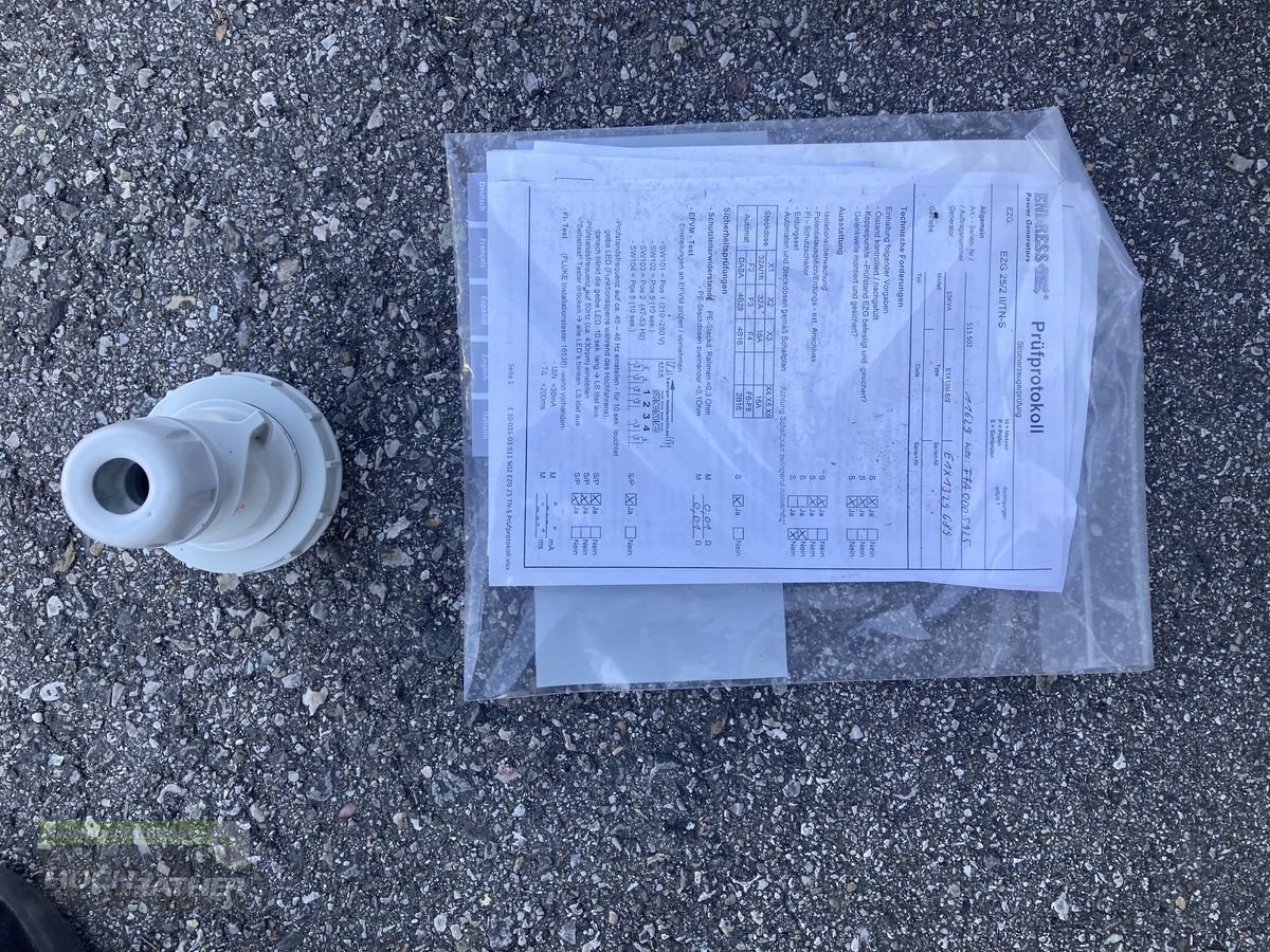 Stromgenerator of the type Endress EZG 25/2, Neumaschine in Kronstorf (Picture 14)