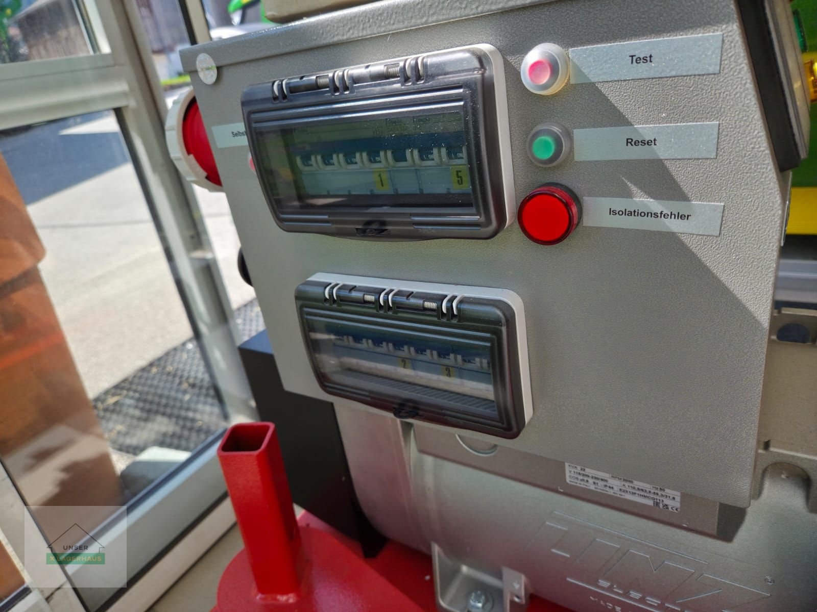 Stromgenerator Türe ait Endress EZG 25, Neumaschine içinde Schlitters (resim 4)