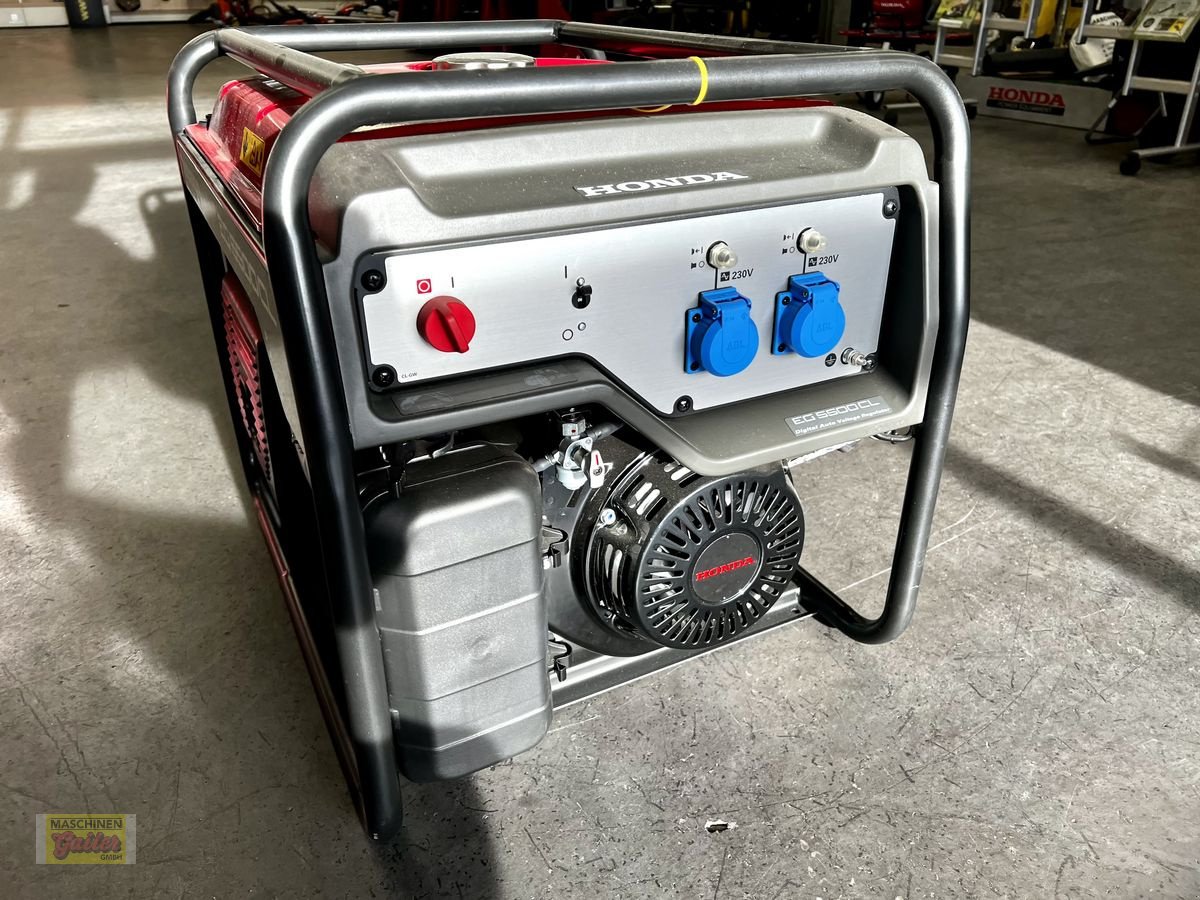 Stromgenerator of the type Honda EG 5500CL mit AVR Regelung, Vorführmaschine in Kötschach (Picture 4)