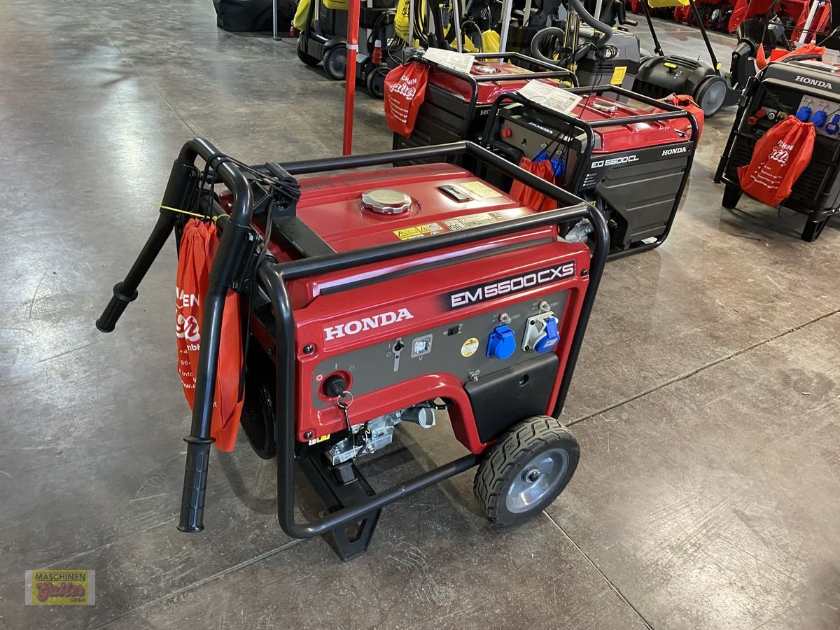 Stromgenerator of the type Honda EM 5500CXS2 GW5000, Neumaschine in Kötschach (Picture 5)