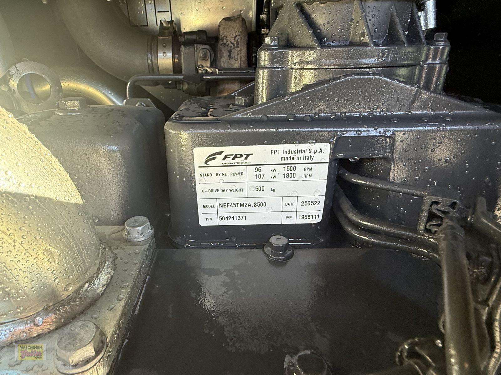 Stromgenerator of the type Iveco FOGO FD 100 I-ST mit Steckdosenpaket, Neumaschine in Kötschach (Picture 5)