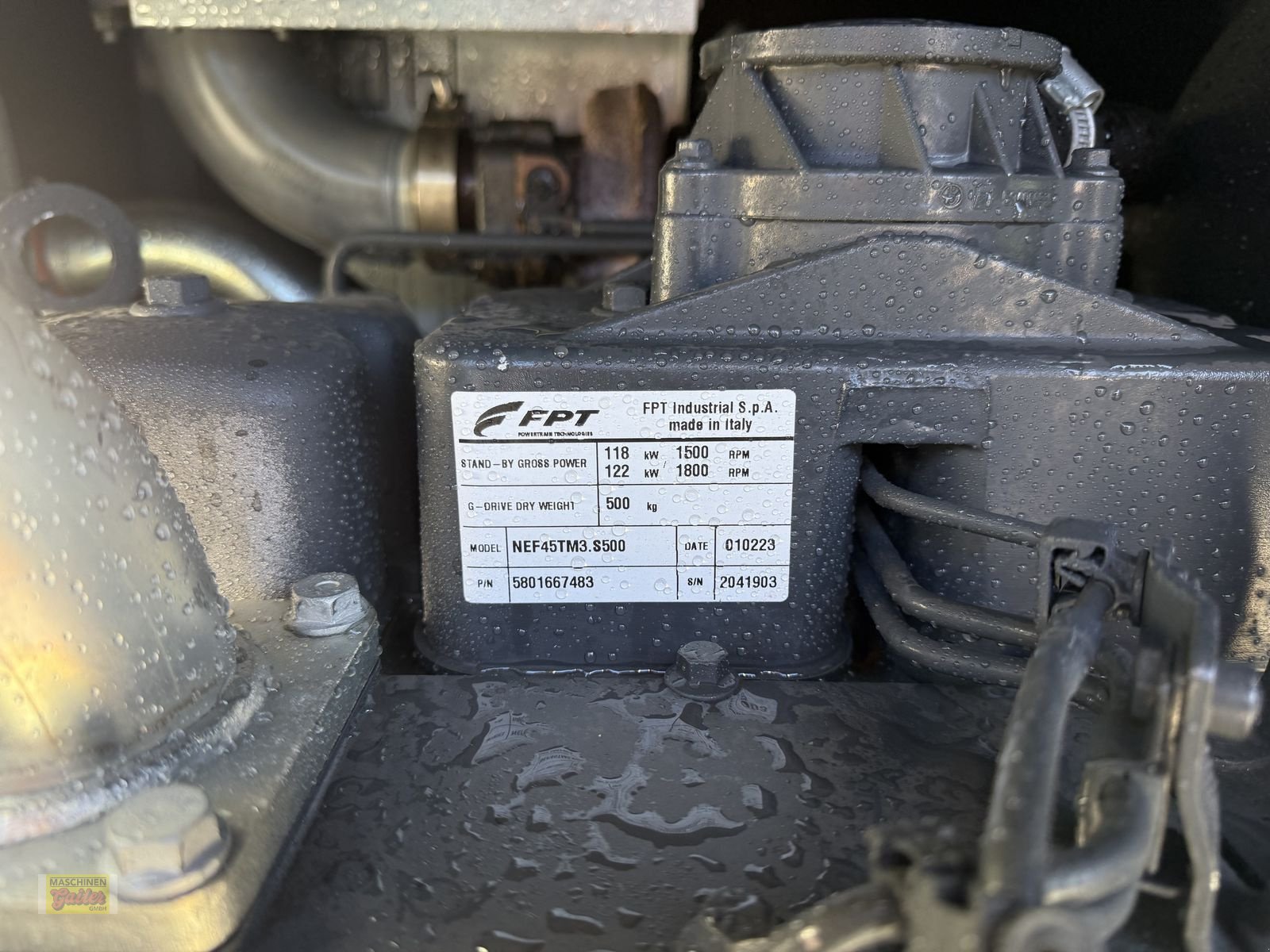 Stromgenerator of the type Iveco FOGO FD 125 I-ST mit Steckdosenpaket, Neumaschine in Kötschach (Picture 5)