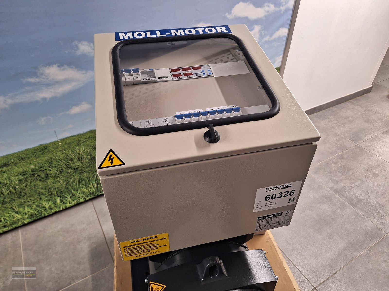 Stromgenerator of the type Moll ZGN-28/20, Neumaschine in Aurolzmünster (Picture 10)