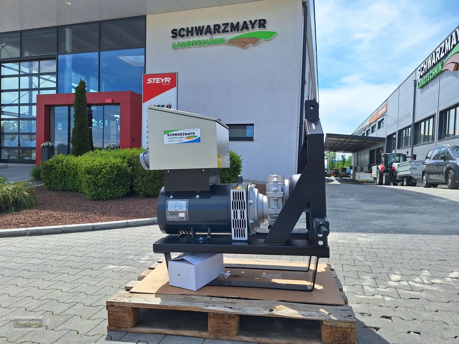 Stromgenerator of the type Moll ZGN-28/30, Neumaschine in Aurolzmünster (Picture 15)