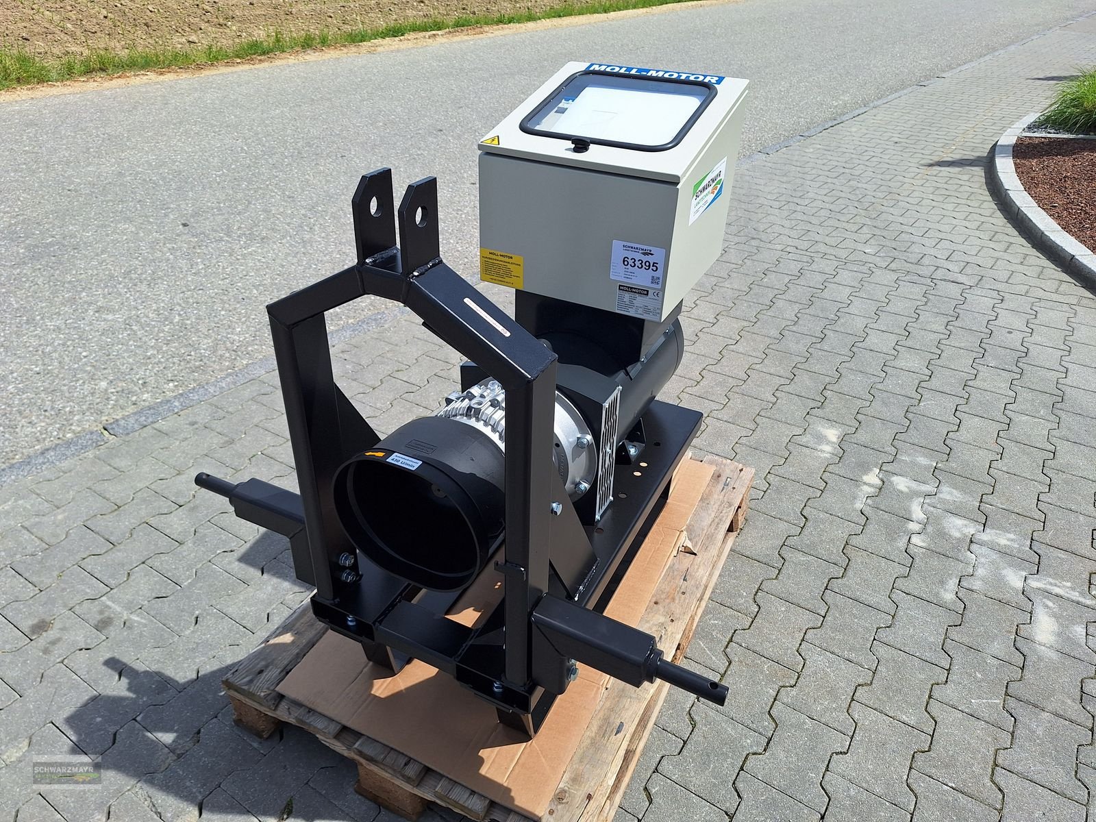 Stromgenerator of the type Moll ZGN-28/30, Neumaschine in Aurolzmünster (Picture 4)