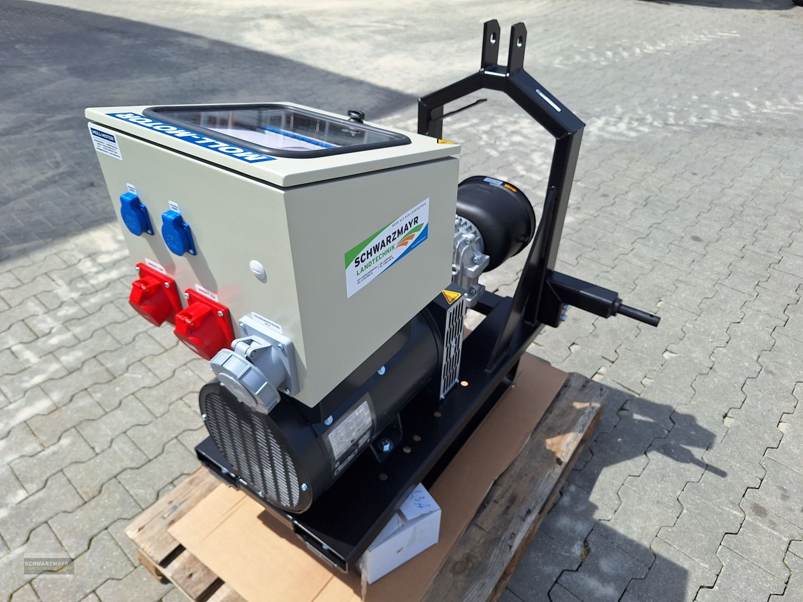 Stromgenerator of the type Moll ZGN-28/30, Neumaschine in Aurolzmünster (Picture 7)