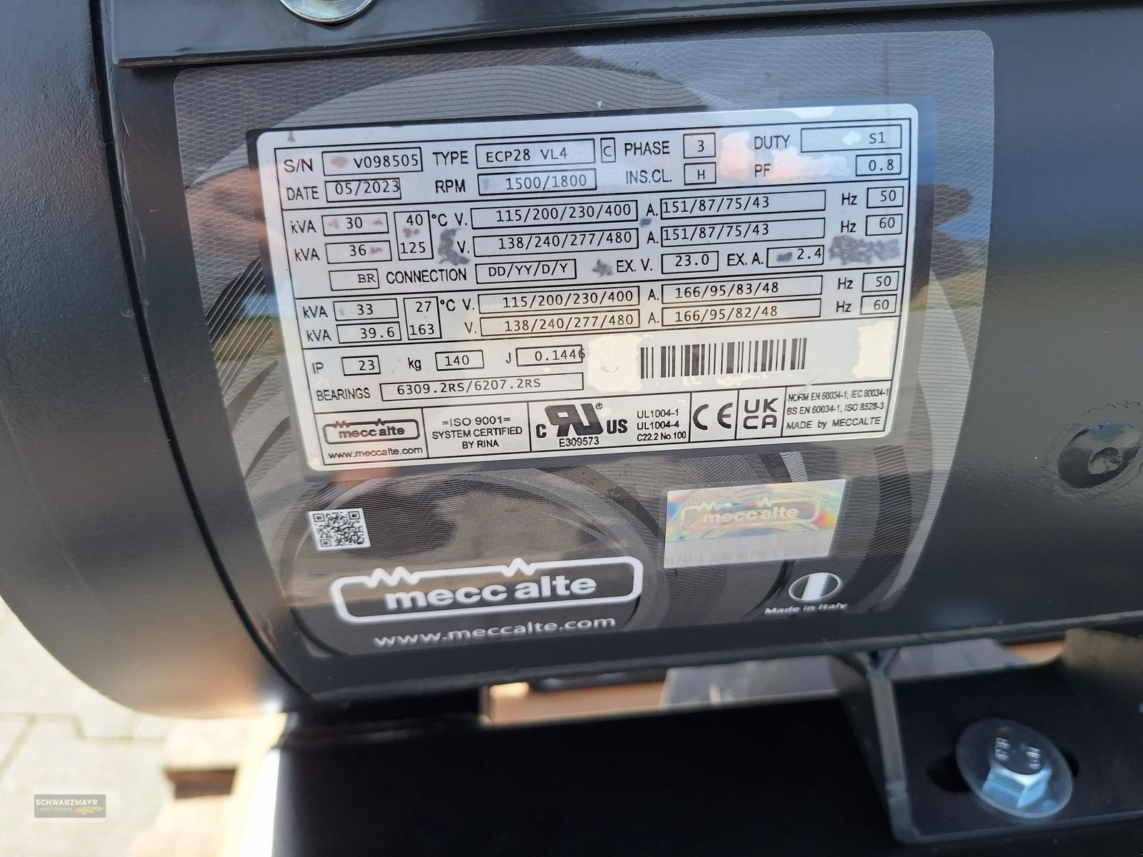 Stromgenerator of the type Moll ZGN-28/30, Neumaschine in Aurolzmünster (Picture 14)