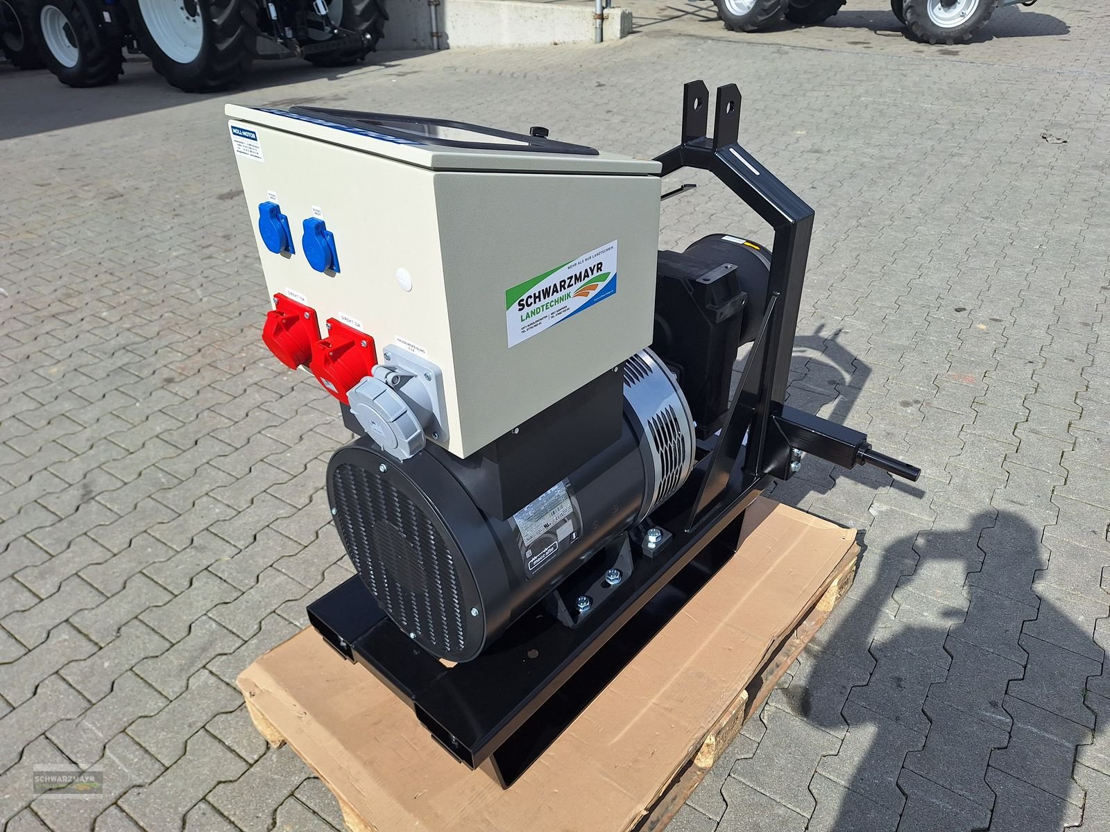 Stromgenerator of the type Moll ZGN-32/45, Neumaschine in Aurolzmünster (Picture 5)