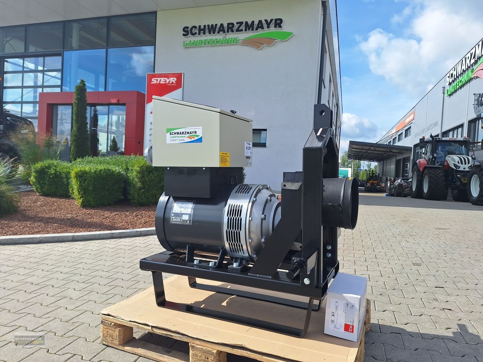 Stromgenerator of the type Moll ZGN-32/45, Neumaschine in Aurolzmünster (Picture 15)