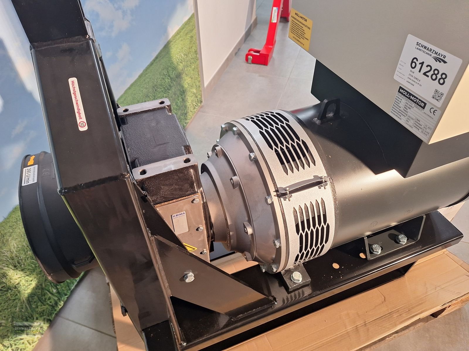 Stromgenerator of the type Moll ZGN-32/62,5, Neumaschine in Aurolzmünster (Picture 10)