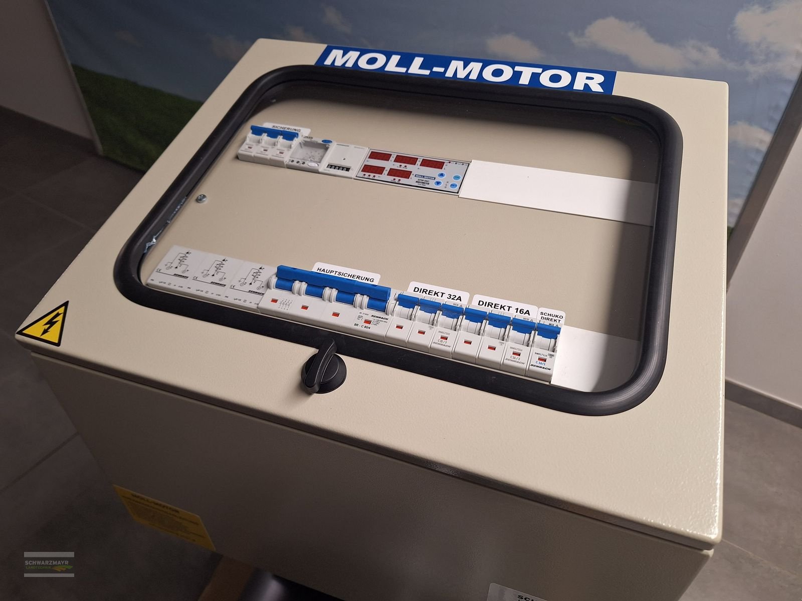 Stromgenerator of the type Moll ZGN-32/62,5, Neumaschine in Aurolzmünster (Picture 11)