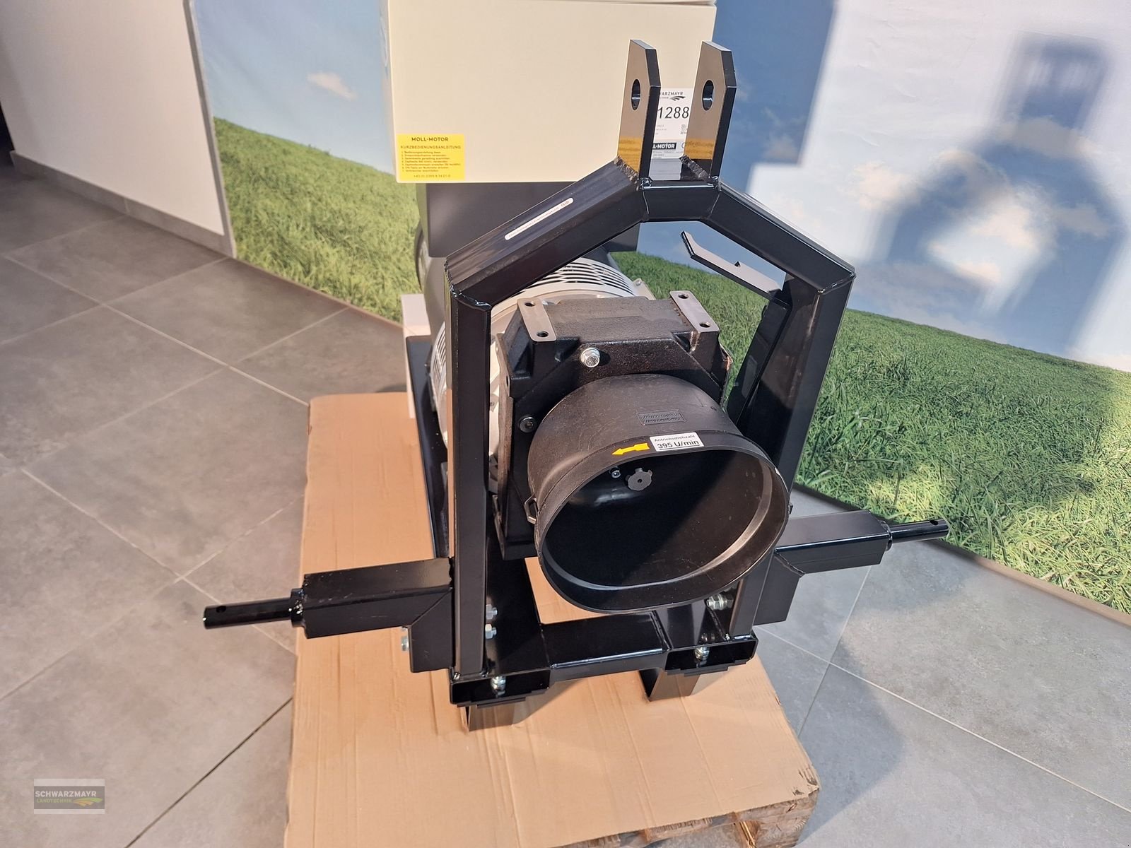 Stromgenerator of the type Moll ZGN-32/62,5, Neumaschine in Aurolzmünster (Picture 5)