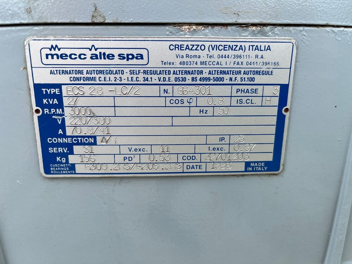 Stromgenerator of the type Schneeberger ECS-28, Gebrauchtmaschine in NATTERNBACH (Picture 10)