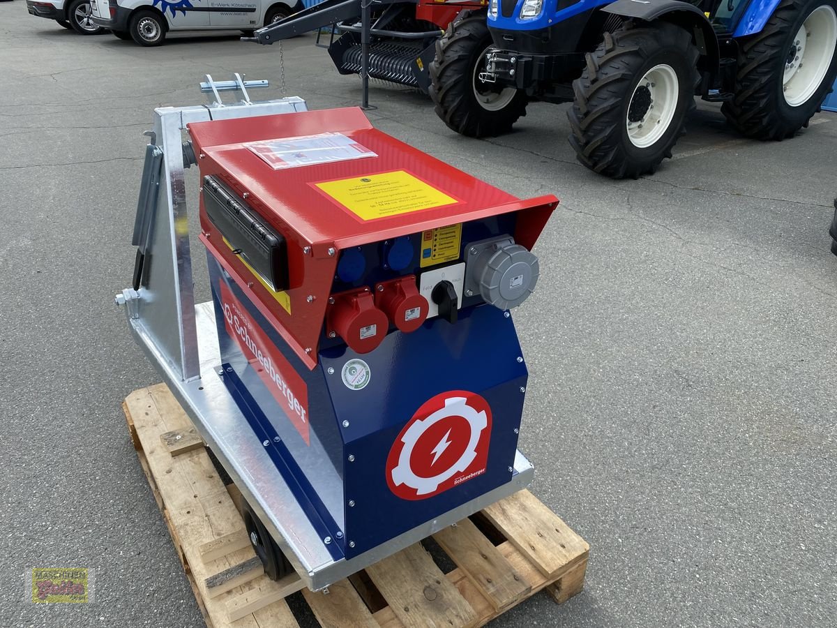 Stromgenerator of the type Schneeberger NSG 30-U4 mit AVR für 540er Zapfwelle mit 30 kVA, Neumaschine in Kötschach (Picture 5)