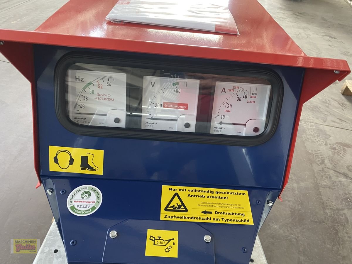 Stromgenerator of the type Schneeberger NSG 38-U für 540er Zapfwelle mit 38 kVA, Neumaschine in Kötschach (Picture 9)