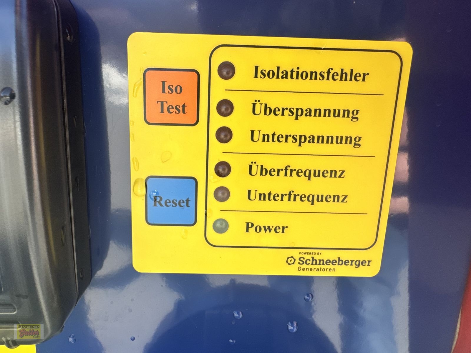 Stromgenerator of the type Schneeberger NSGL 42U 540U/min mit AVR Regelung Neuwertig, Gebrauchtmaschine in Kötschach (Picture 16)