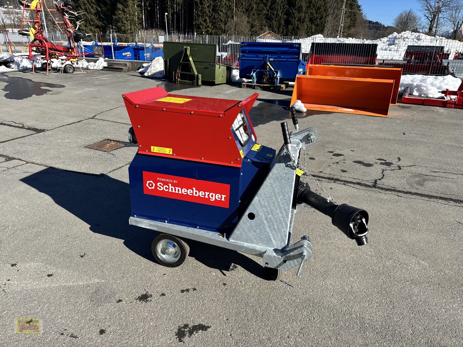 Stromgenerator of the type Schneeberger NSGL 42U 540U/min mit AVR Regelung Neuwertig, Gebrauchtmaschine in Kötschach (Picture 18)