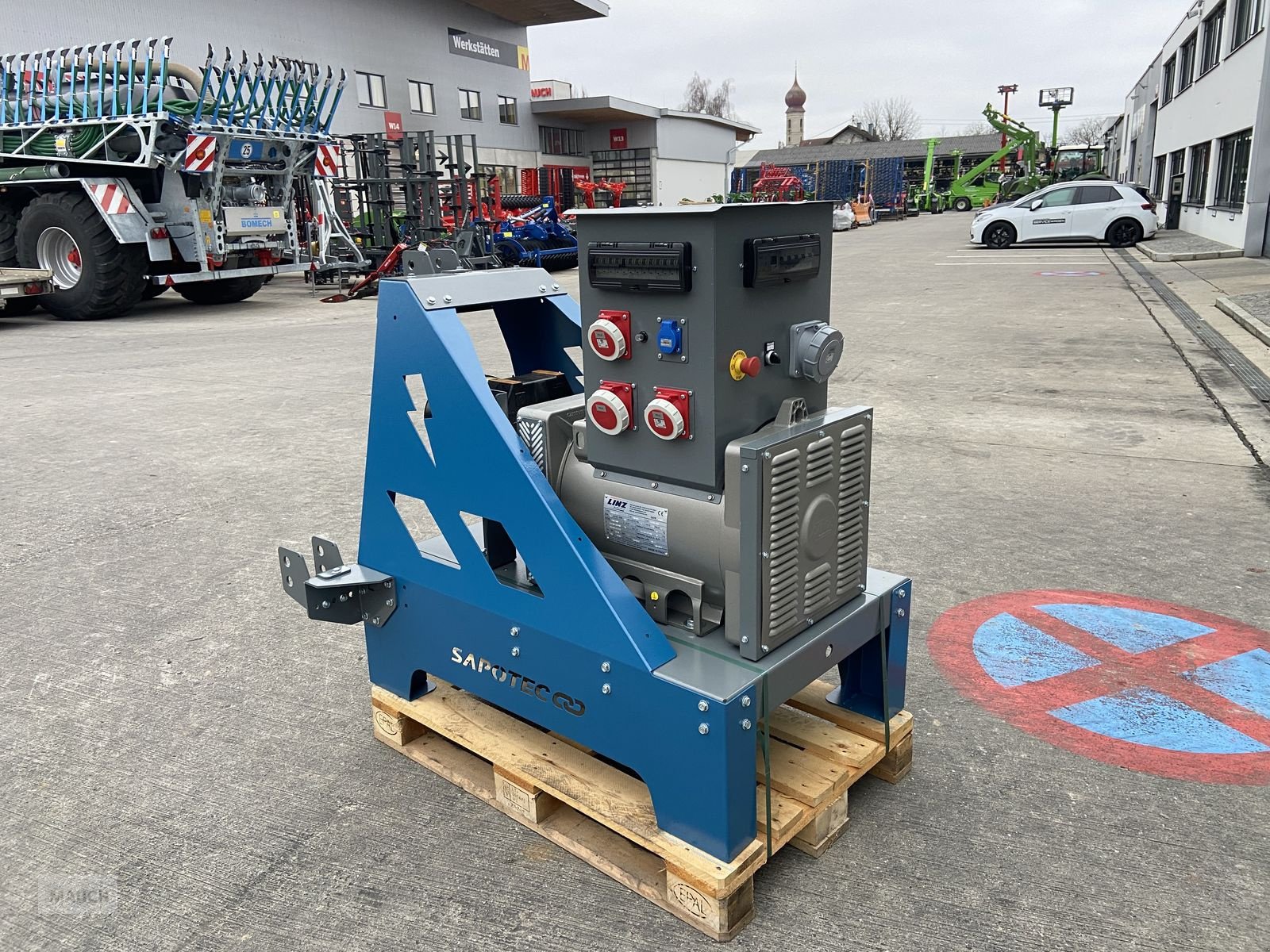 Stromgenerator du type Sonstige Bulle 85, Gebrauchtmaschine en Burgkirchen (Photo 7)