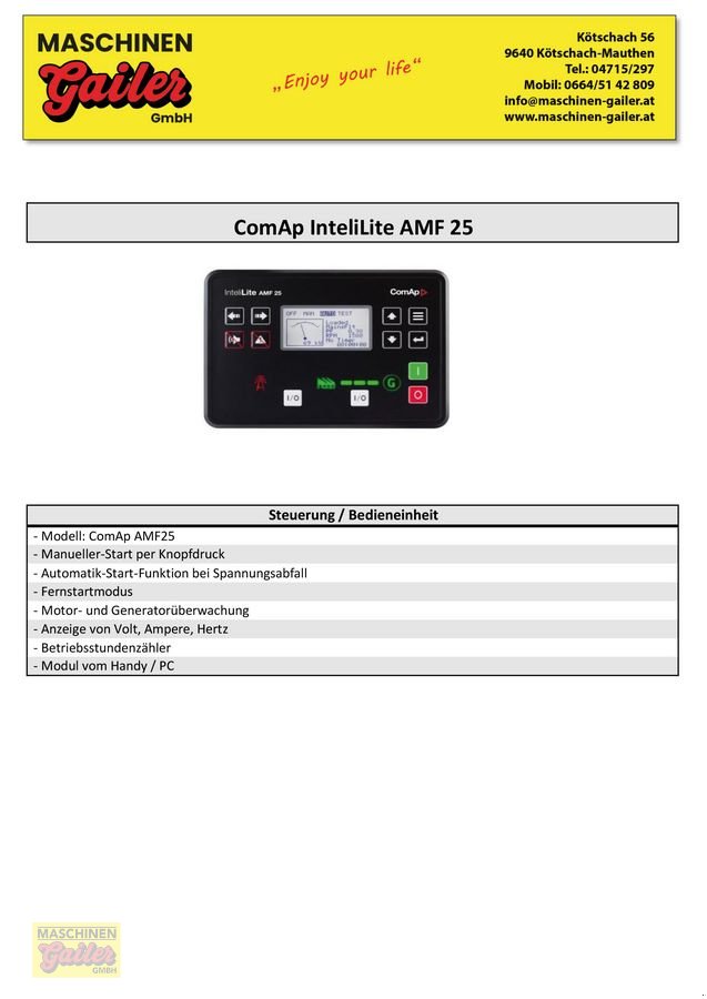 Stromgenerator of the type Sonstige FOGO FDG 365 S kVA, Neumaschine in Kötschach (Picture 15)