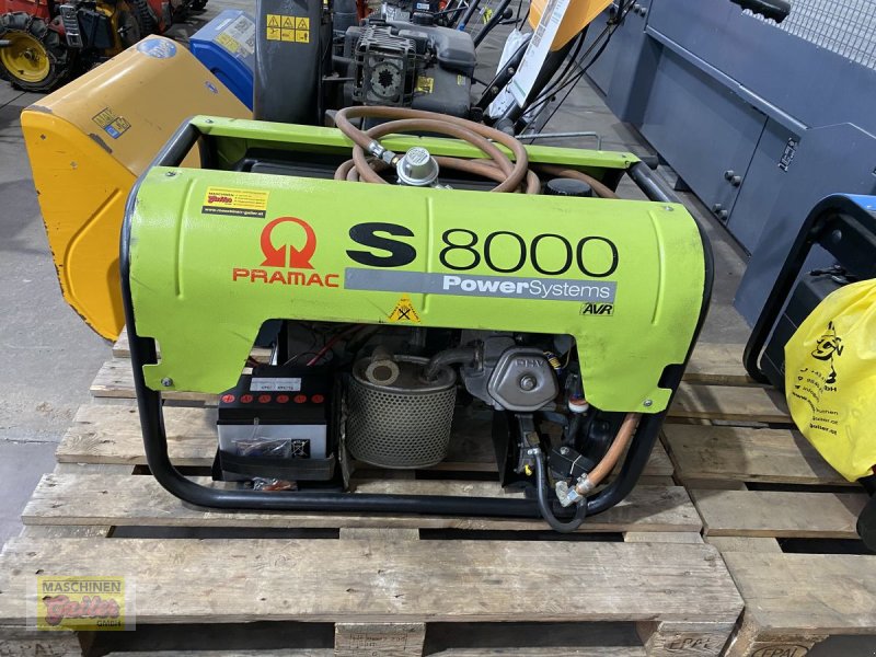 Stromgenerator van het type Sonstige Pramac 8000 mit Gasantrieb, Gebrauchtmaschine in Kötschach (Foto 1)