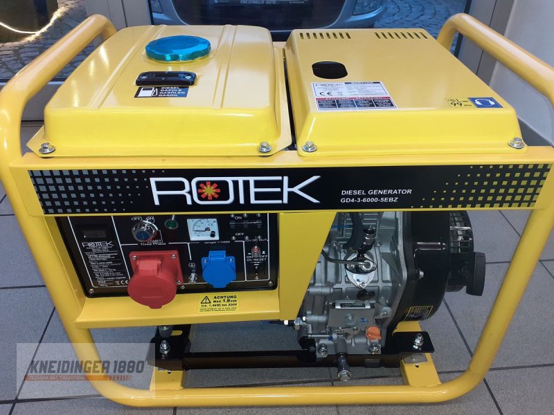 Stromgenerator van het type Sonstige ROTEK 6D4-3-6000-5EBZ, Neumaschine in Altenfelden (Foto 1)