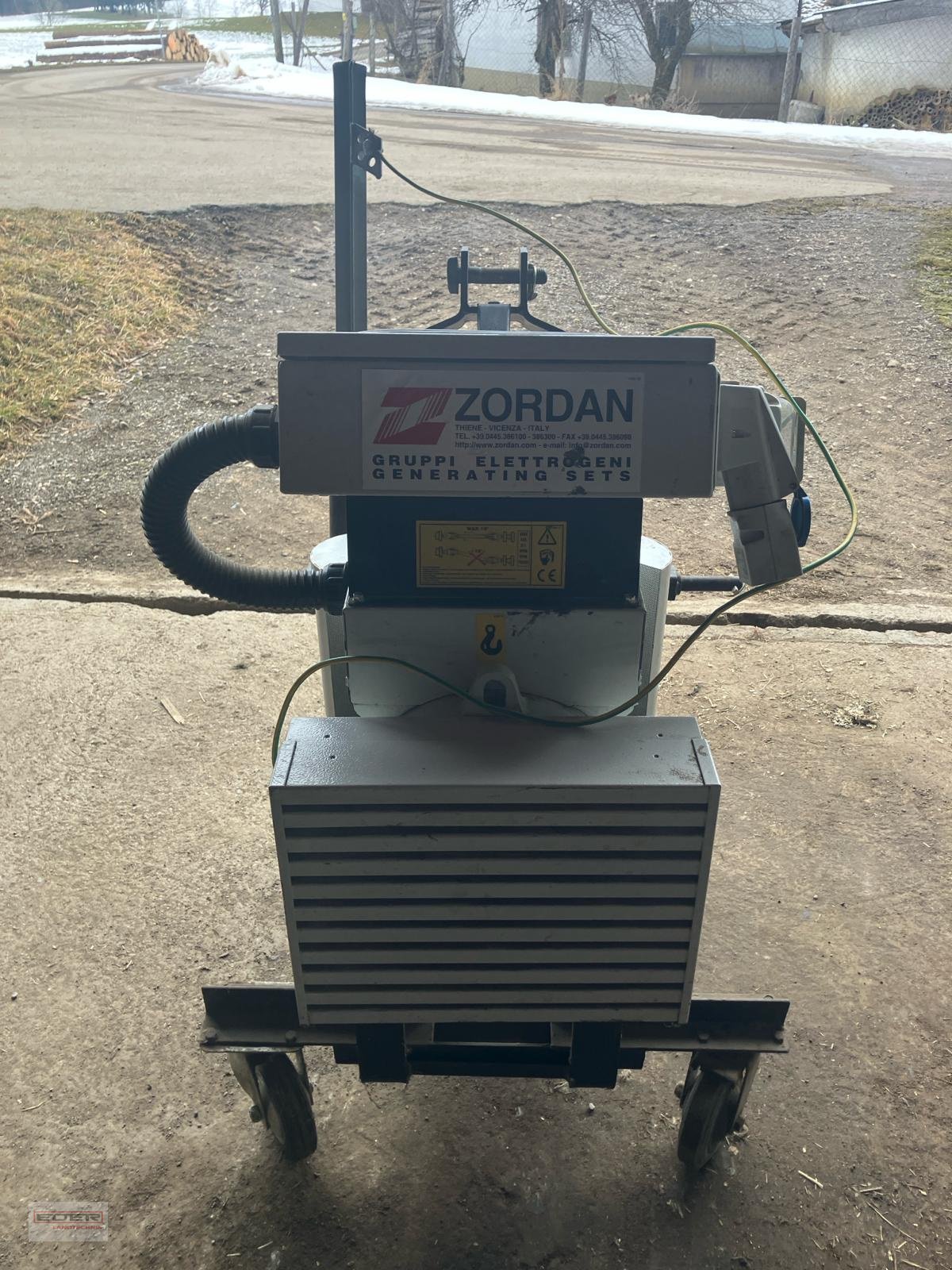 Stromgenerator typu ZORDAN AC 31,5 E, Gebrauchtmaschine v Pähl (Obrázek 5)