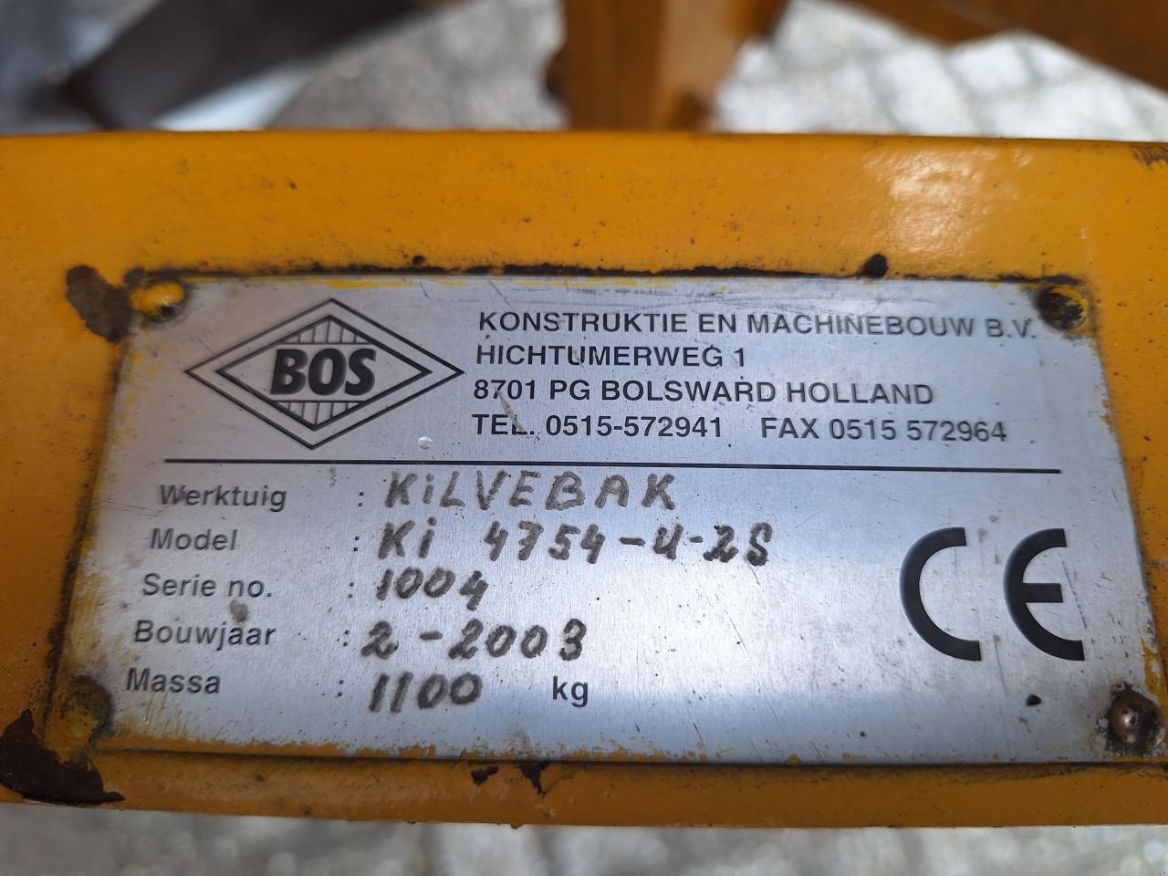 System zur Flächenvermessung del tipo Sonstige Bos KB 2650, Gebrauchtmaschine In Didam (Immagine 4)