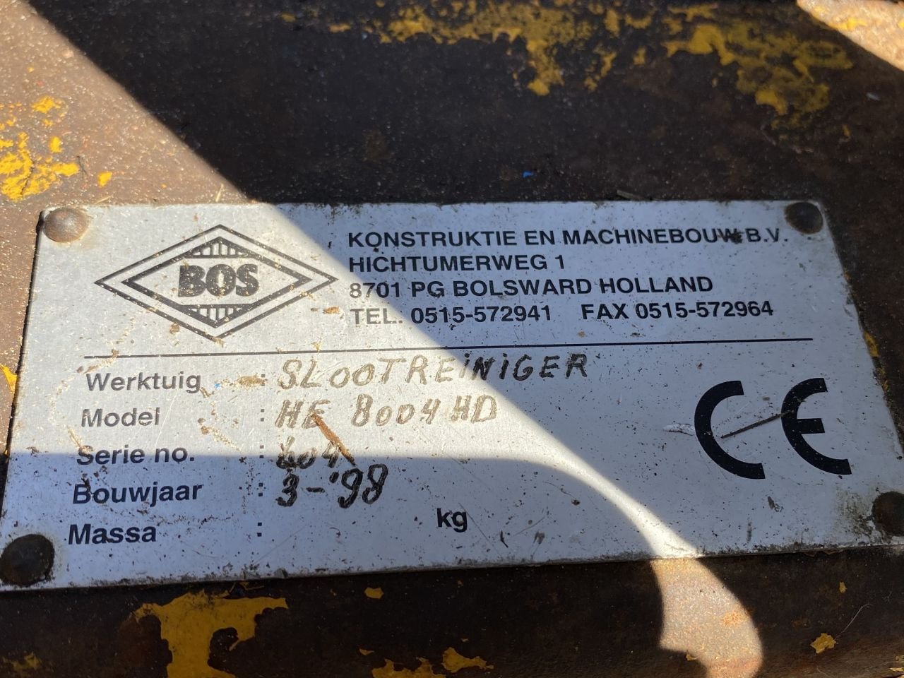 System zur Flächenvermessung des Typs Sonstige Bos Maai zuigarm, Gebrauchtmaschine in Grijpskerk (Bild 9)