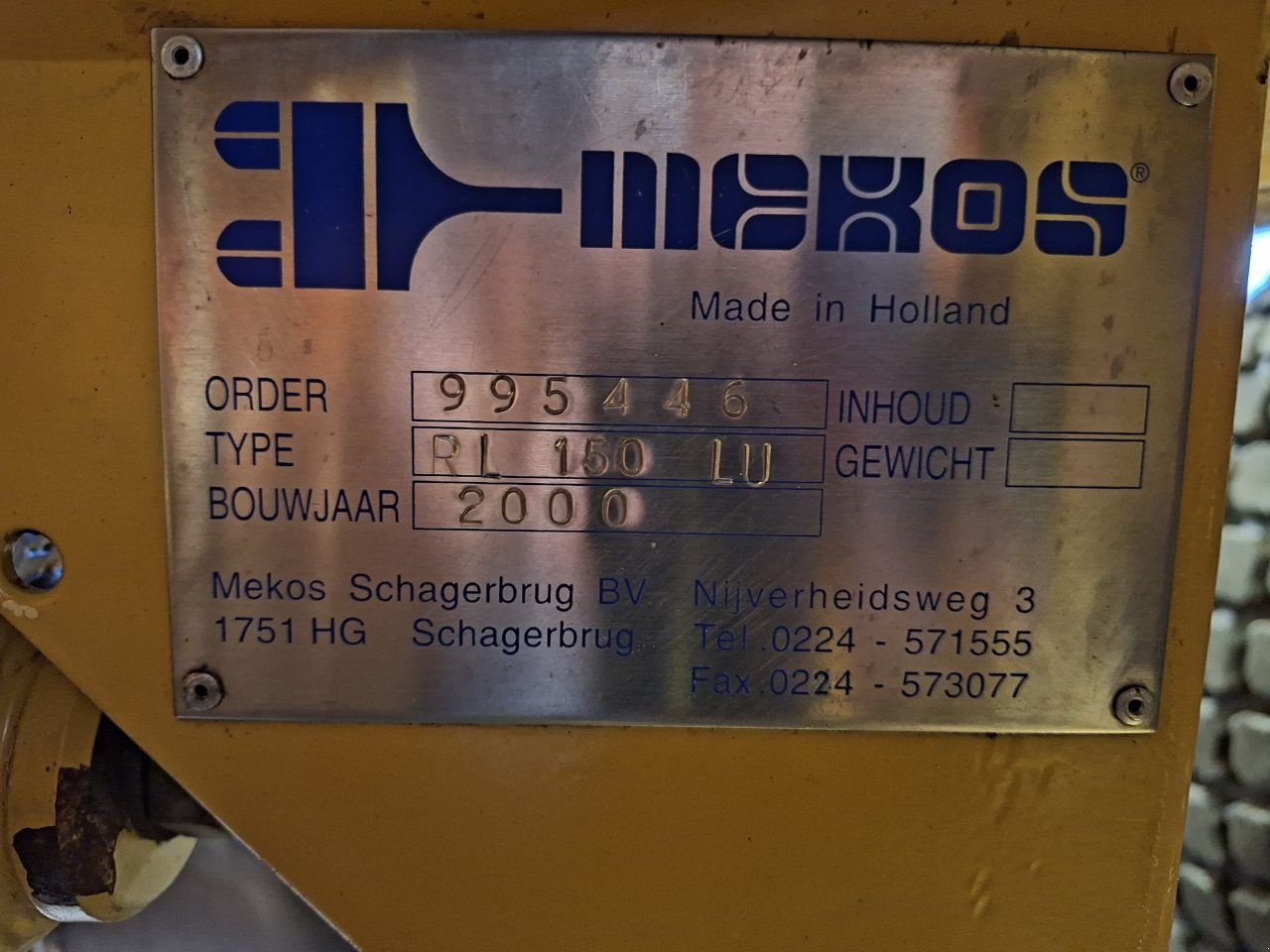 System zur Flächenvermessung typu Sonstige Mekos RL 150 LU met Spectra Besturing, Gebrauchtmaschine v Didam (Obrázek 10)