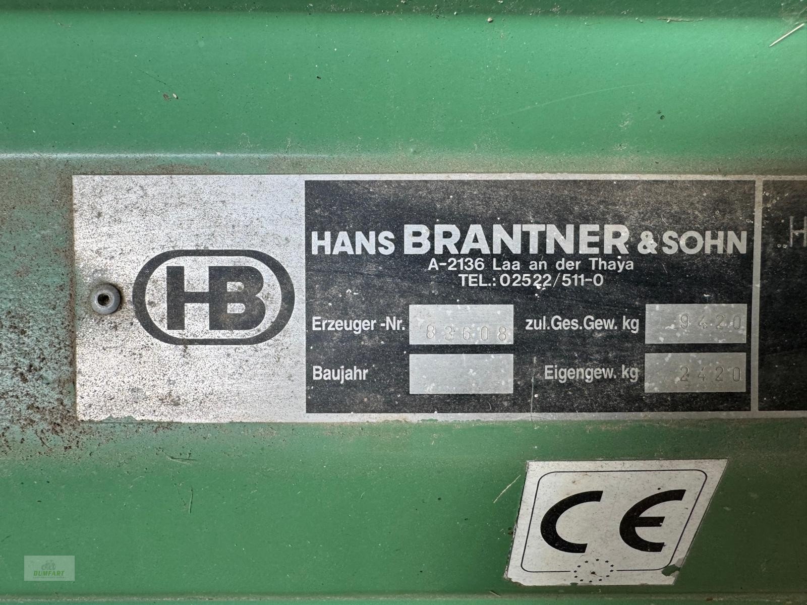 Tandemkipper du type Brantner ST 70DT, Gebrauchtmaschine en Bad Leonfelden (Photo 10)