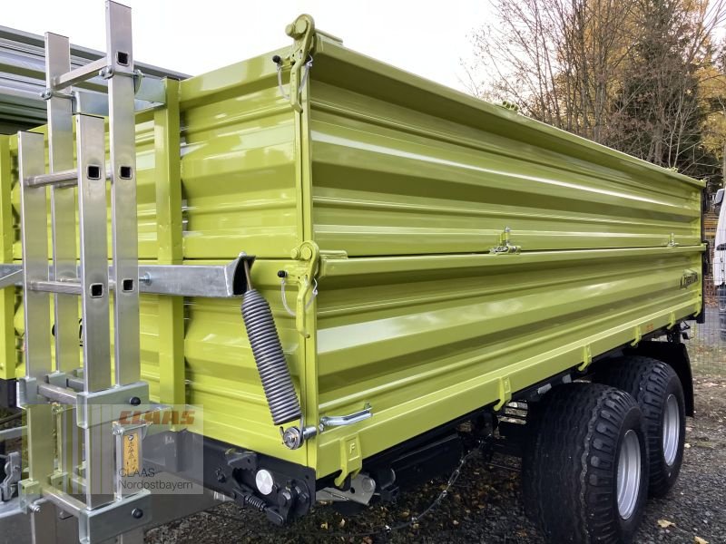 Tandemkipper des Typs Fliegl TDK 100 VR FOX *15 JAHRE CNOB*, Neumaschine in Gefrees (Bild 11)