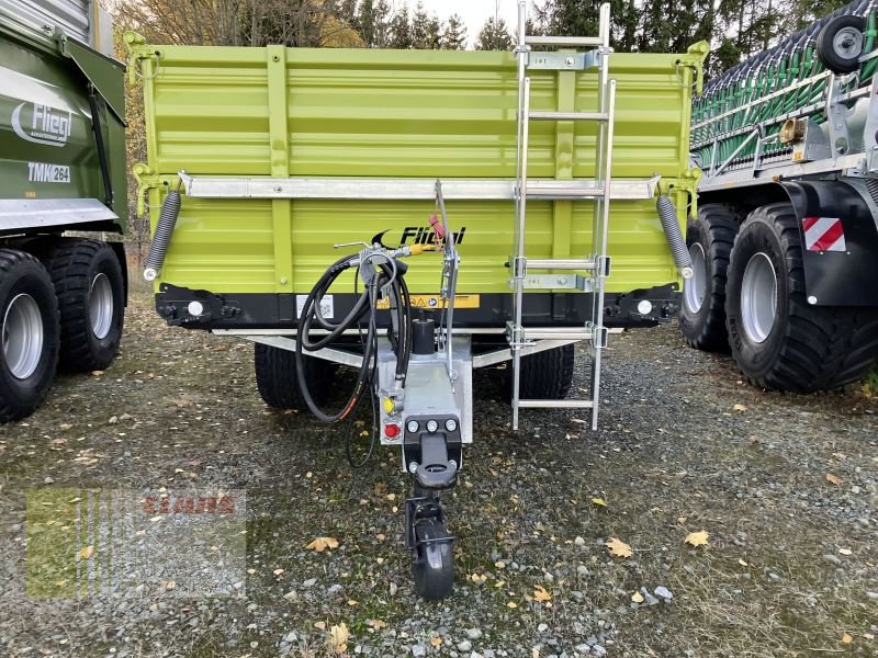 Tandemkipper des Typs Fliegl TDK 100 VR FOX *15 JAHRE CNOB*, Neumaschine in Gefrees (Bild 2)