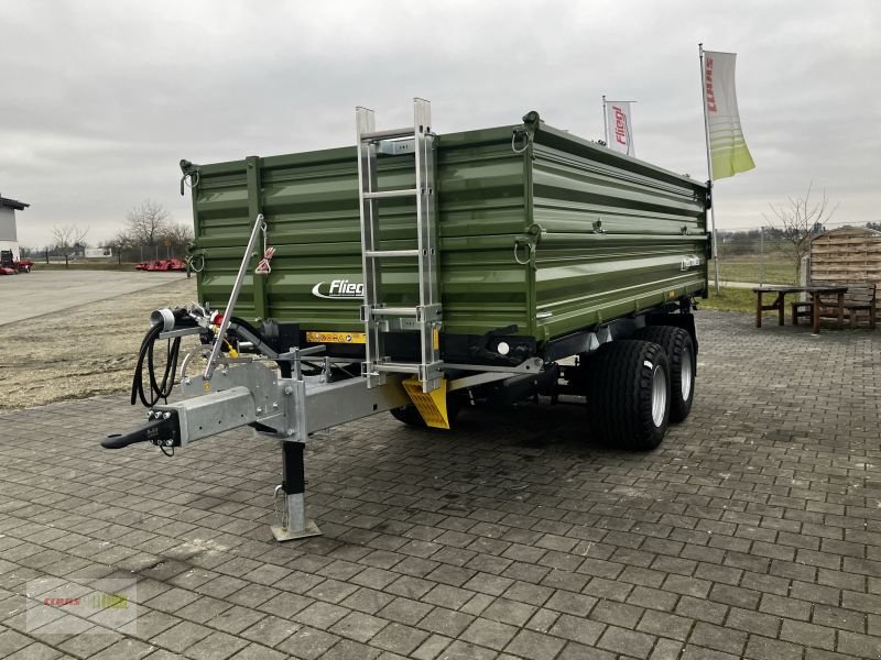 Tandemkipper του τύπου Fliegl TDK 100 VR FOX, Neumaschine σε Töging am Inn (Φωτογραφία 2)