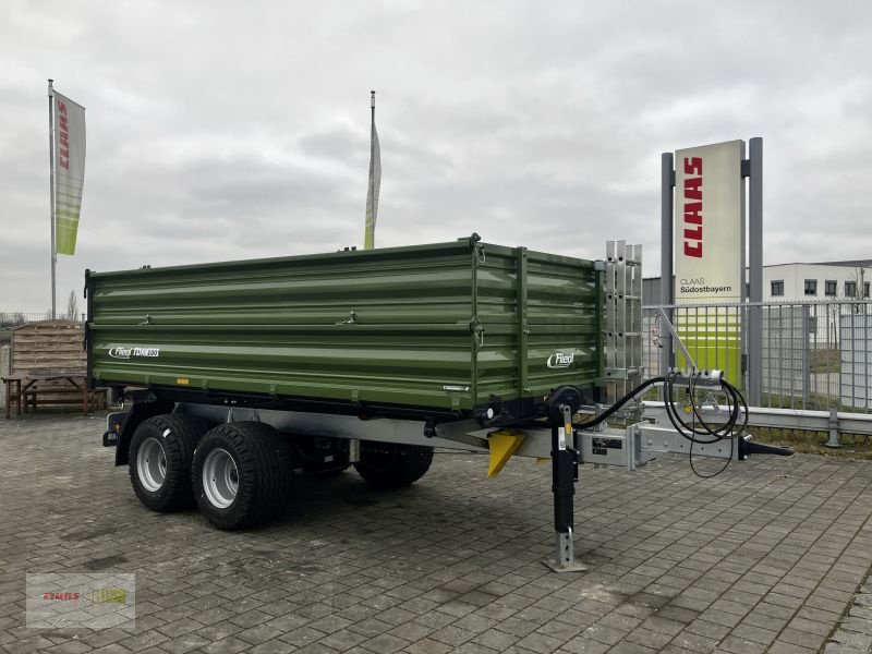 Tandemkipper typu Fliegl TDK 100 VR FOX, Neumaschine v Töging am Inn