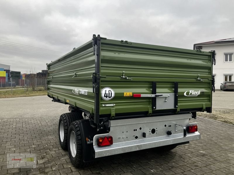 Tandemkipper του τύπου Fliegl TDK 100 VR FOX, Neumaschine σε Töging am Inn (Φωτογραφία 3)