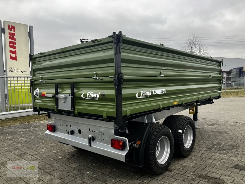 Tandemkipper του τύπου Fliegl TDK 100 VR FOX, Neumaschine σε Töging am Inn (Φωτογραφία 4)