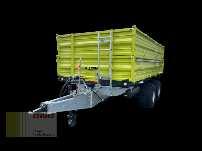 Tandemkipper del tipo Fliegl TDK 140 FOX TANDEM, Neumaschine In Cham (Immagine 4)