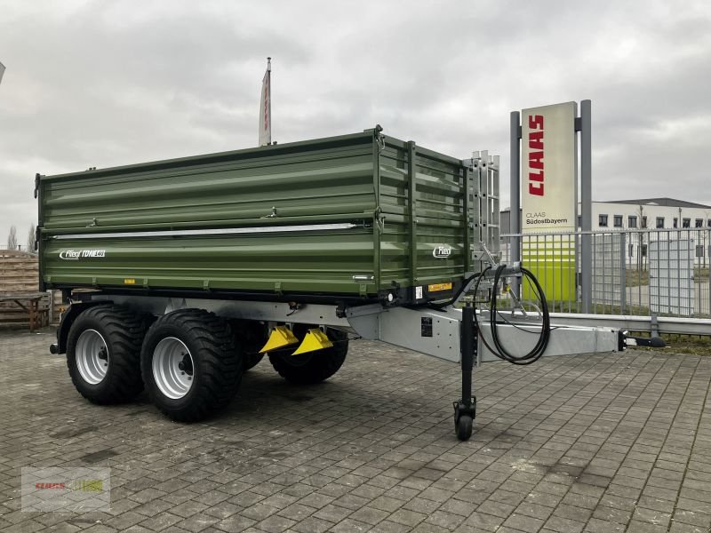 Tandemkipper typu Fliegl TDK 140 FOX, Neumaschine v Töging am Inn (Obrázek 1)