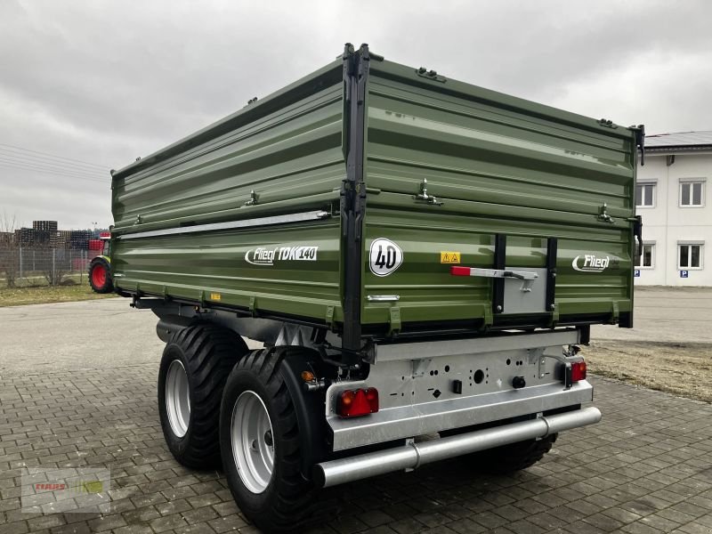 Tandemkipper typu Fliegl TDK 140 FOX, Neumaschine v Töging am Inn (Obrázek 3)