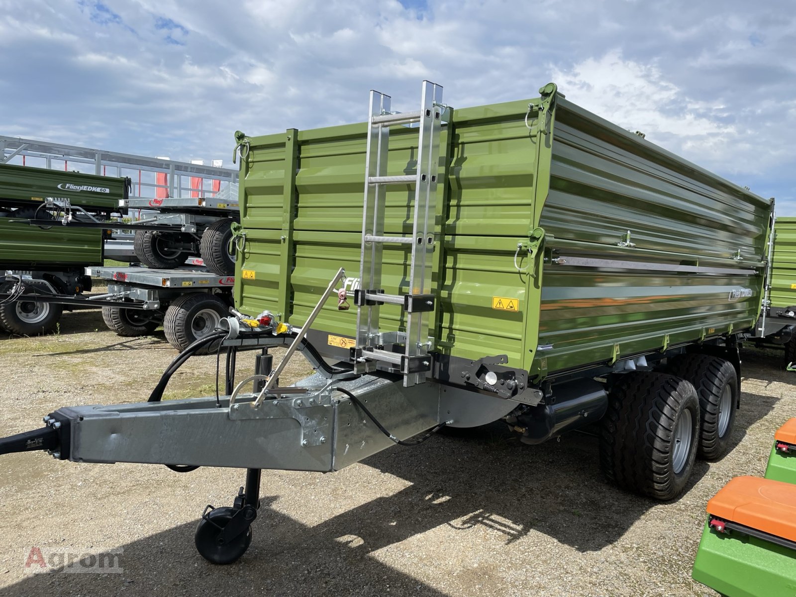 Tandemkipper tip Fliegl TDK 140 FOX, Neumaschine in Meißenheim-Kürzell (Poză 2)