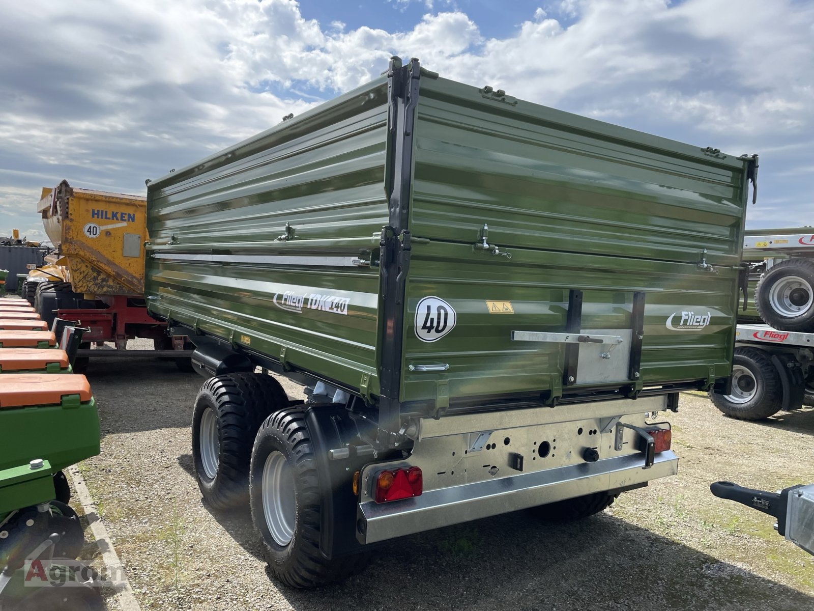 Tandemkipper tip Fliegl TDK 140 FOX, Neumaschine in Meißenheim-Kürzell (Poză 3)