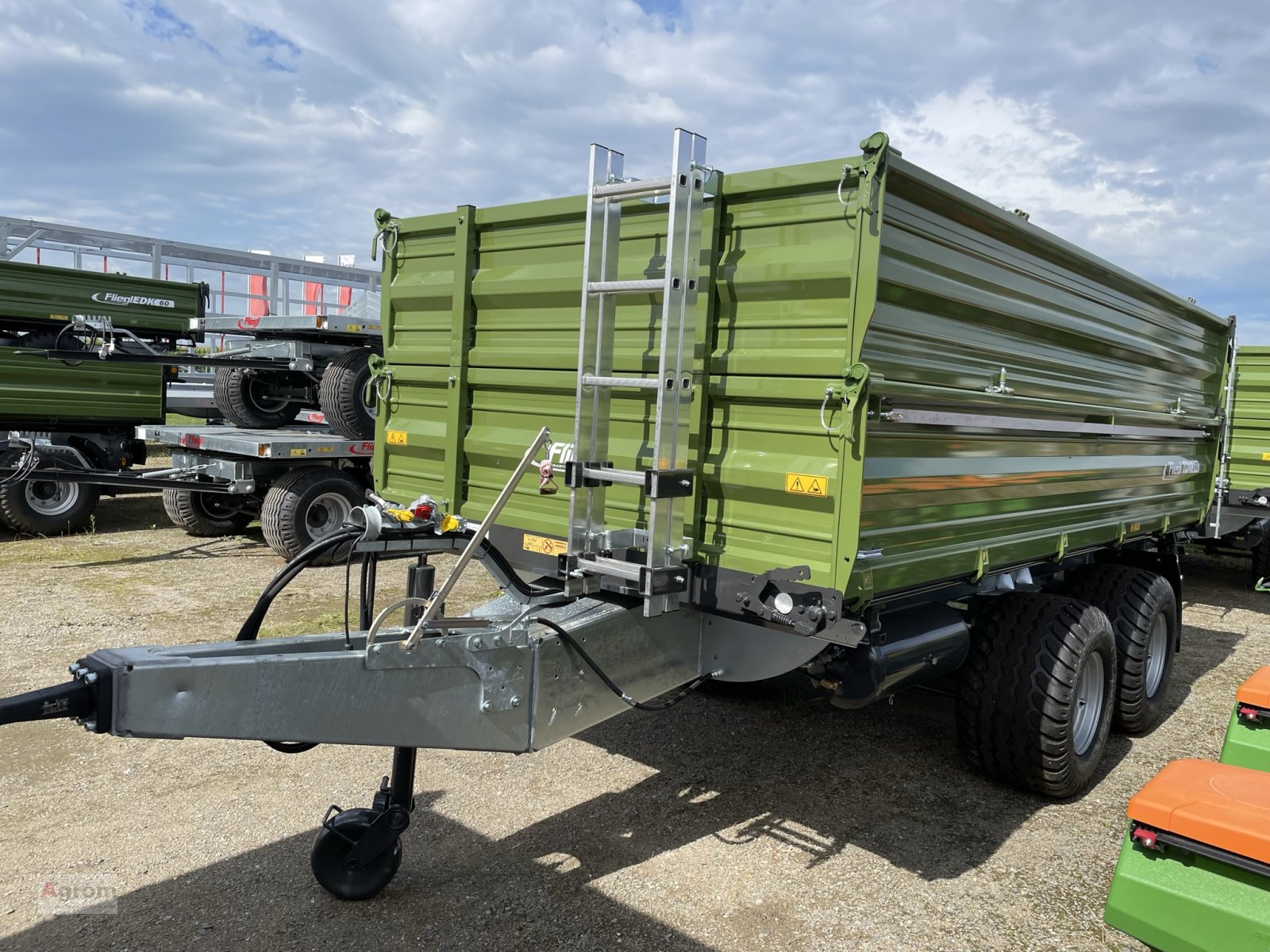 Tandemkipper от тип Fliegl TDK 140 FOX, Neumaschine в Meißenheim-Kürzell (Снимка 2)