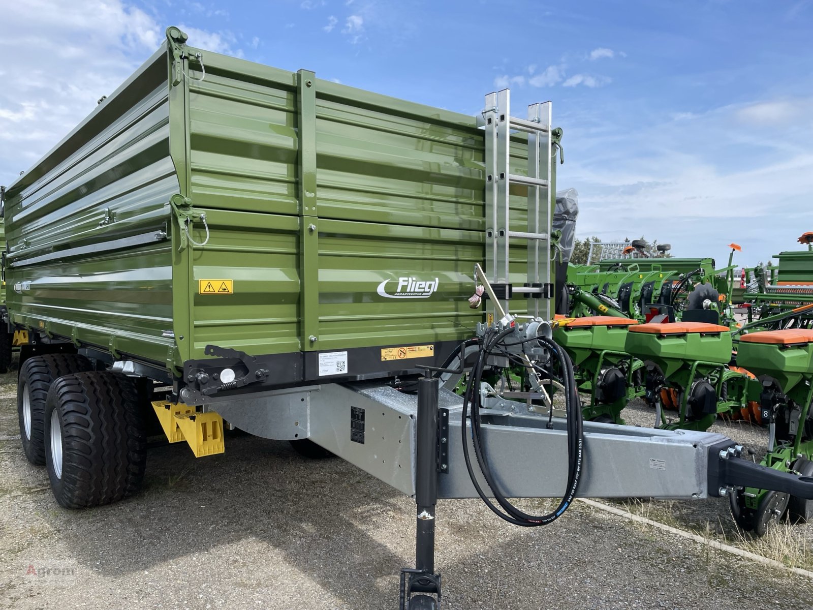 Tandemkipper от тип Fliegl TDK 140 FOX, Neumaschine в Meißenheim-Kürzell (Снимка 5)