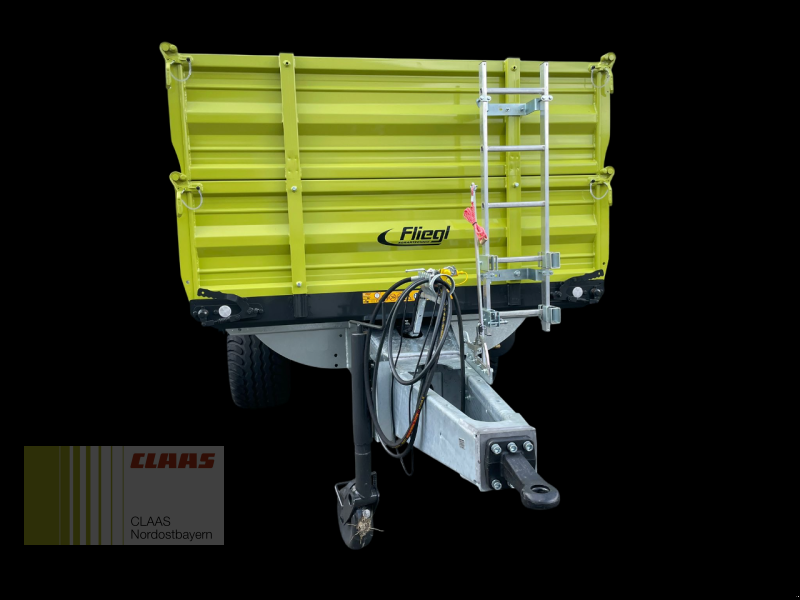 Tandemkipper del tipo Fliegl TDK 140 VR FOX TANDEM, Neumaschine In Schwend (Immagine 3)