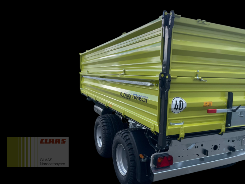 Tandemkipper del tipo Fliegl TDK 140 VR FOX TANDEM, Neumaschine In Schwend (Immagine 10)