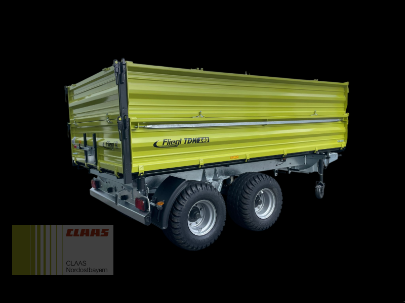 Tandemkipper del tipo Fliegl TDK 140 VR FOX TANDEM, Neumaschine In Hof (Immagine 7)