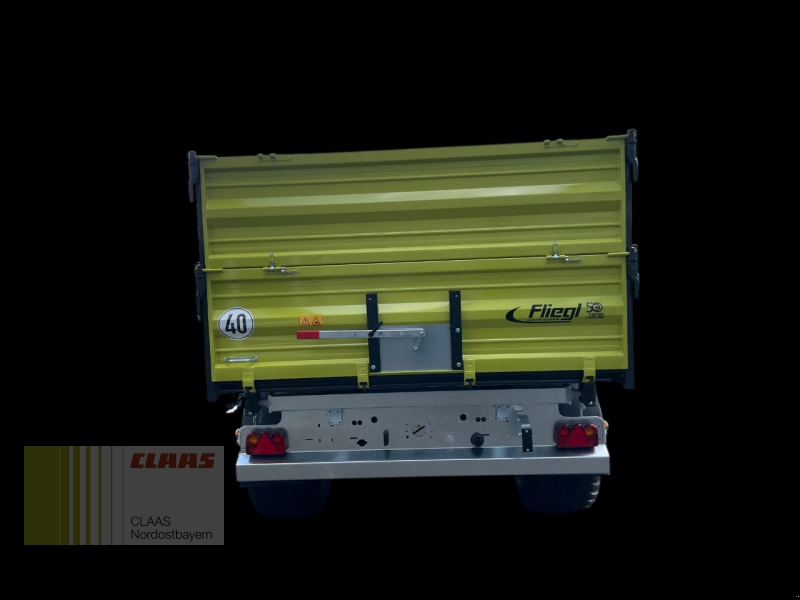 Tandemkipper del tipo Fliegl TDK 140 VR FOX TANDEM, Neumaschine In Hollfeld (Immagine 9)