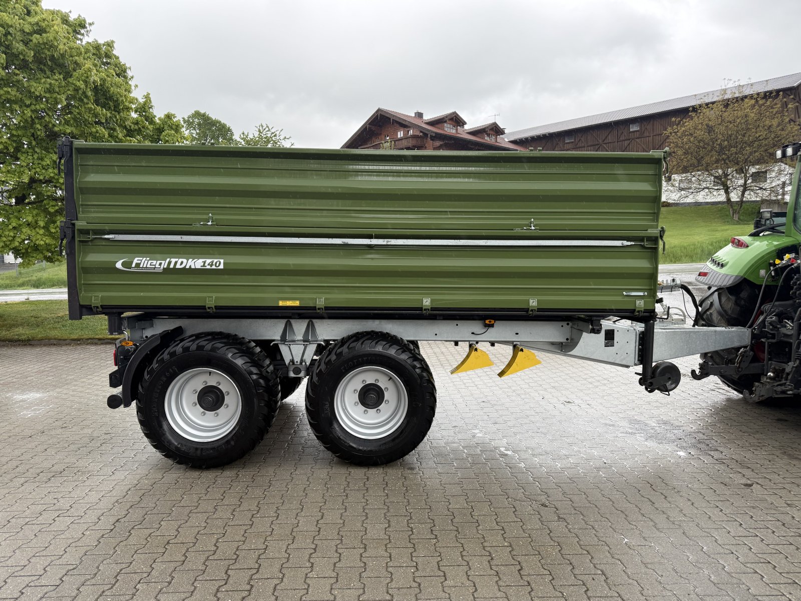 Tandemkipper typu Fliegl TDK 140, Neumaschine v Neureichenau (Obrázek 7)