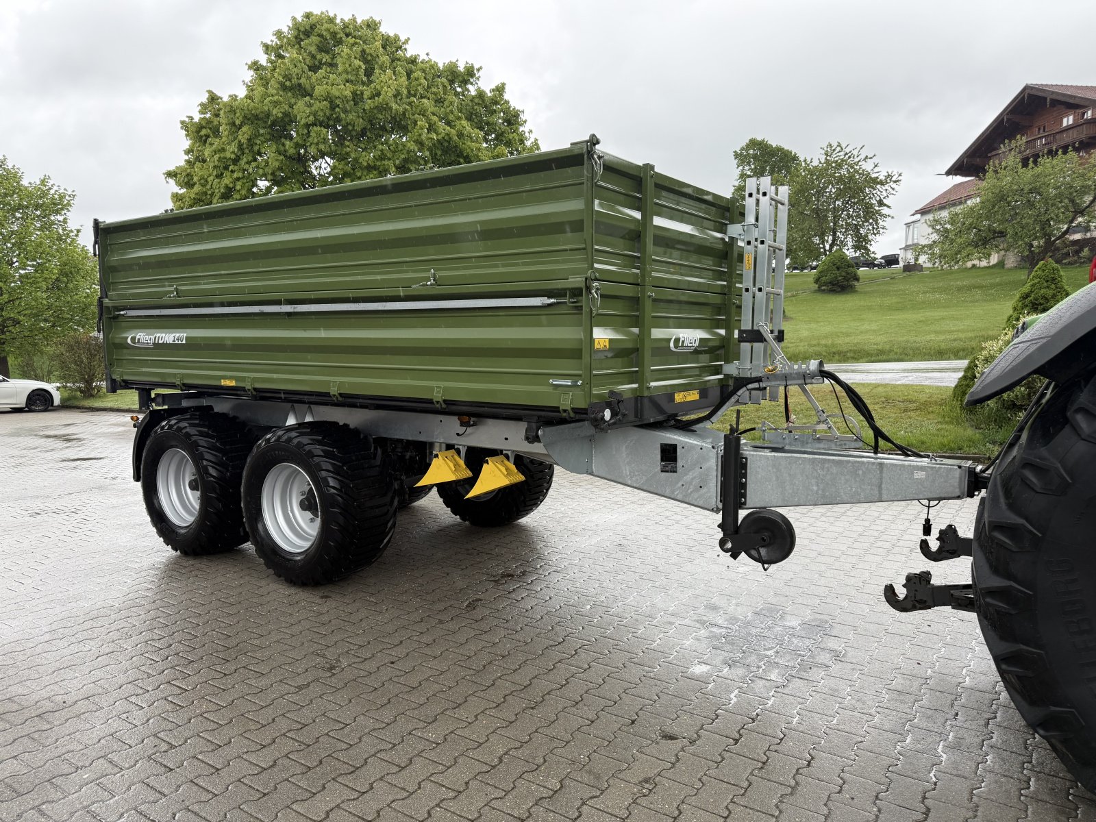 Tandemkipper typu Fliegl TDK 140, Neumaschine v Neureichenau (Obrázek 8)